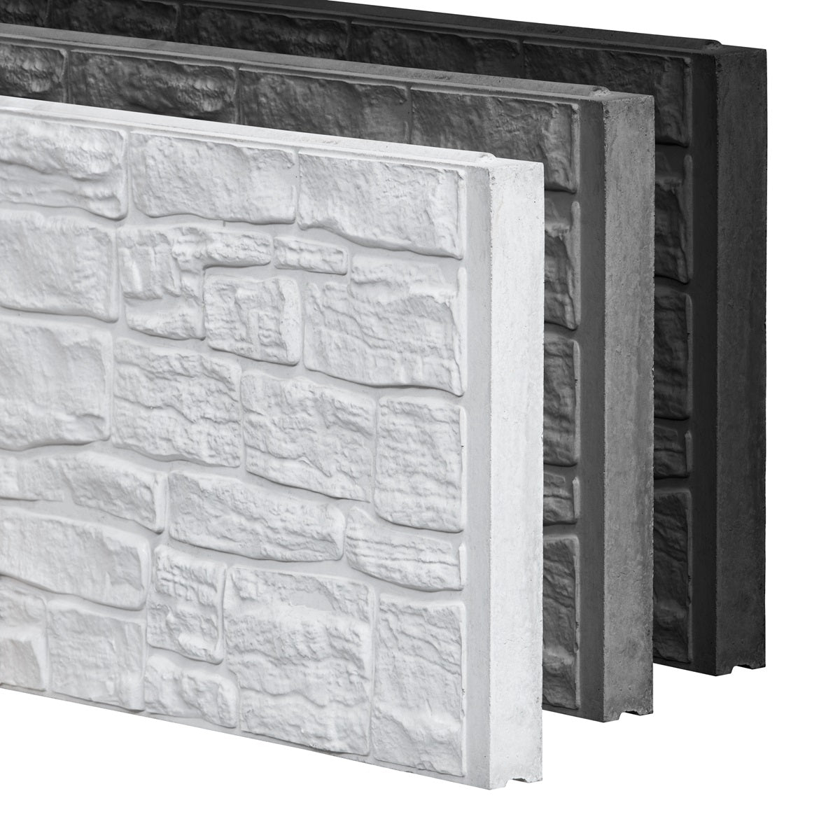 Nostalgia Concrete Decorative Fence Boards 36cm - Treated