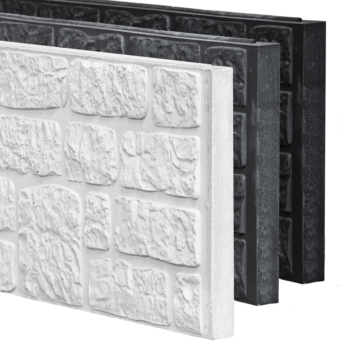 Roman Decorative Fence Panels 26cm - Grey