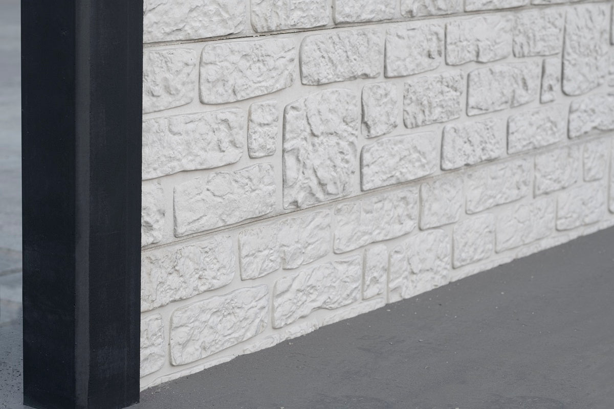 Roman Decorative Fence Panels 26cm - Grey