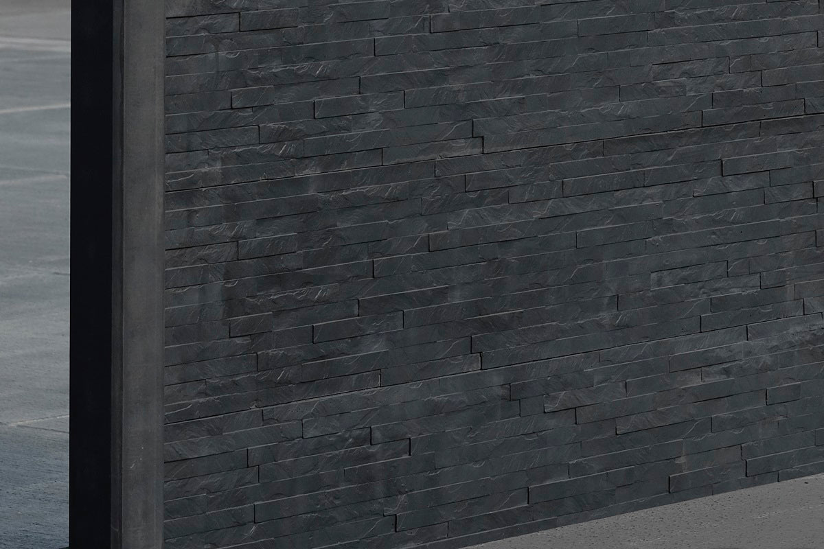 Slate Concrete Decorative Fence Boards 26cm - Treated