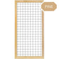 Deluxe Garden Fence Trellis H180xW90cm - Pine