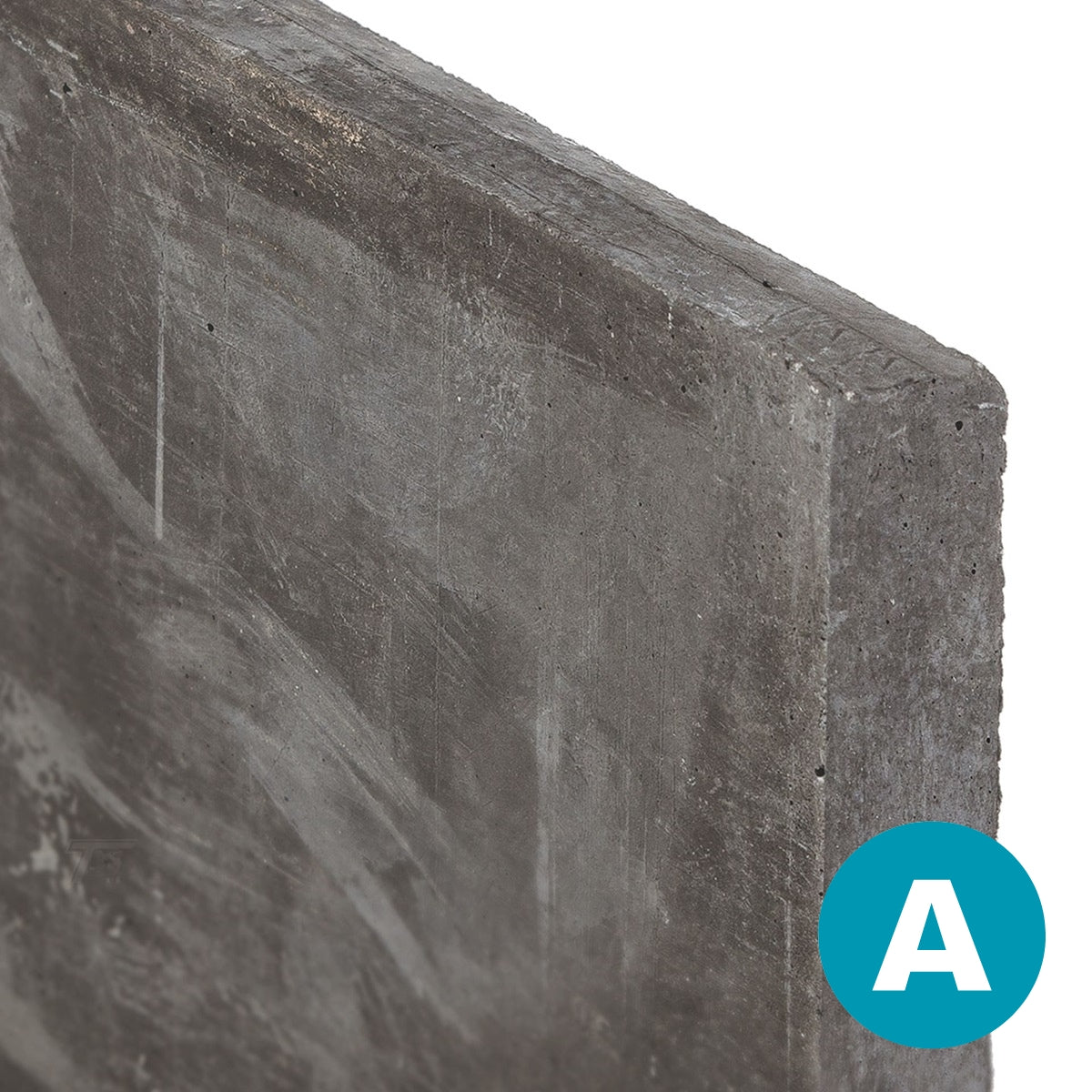 Smooth Concrete Gravel Boards - Charcoal