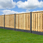 Sheden Garden Fence Panel H130xW180cm - Double Sided