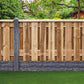 Sheden Garden Fence Panel H130xW180cm - Double Sided