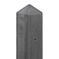 Amstel Fence Post Range - 10x10x280cm Charcoal