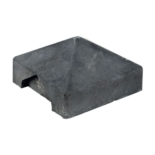 Pyramid Fence Post Caps for 11.5x11.5cm Posts - Charcoal