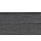 Log Profile Decorative Concrete Fence Board - Charcoal