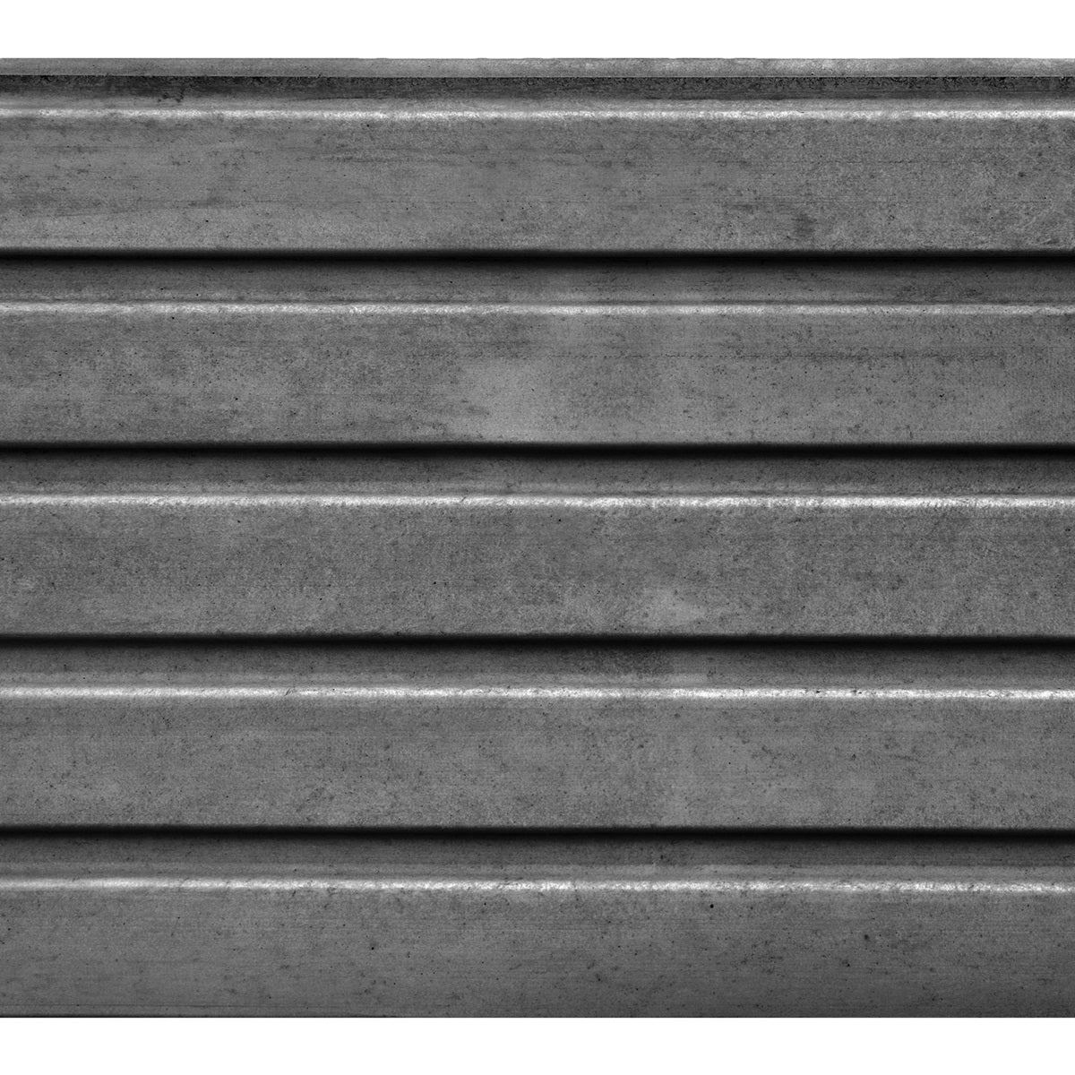 Danish Decorative Concrete Fence Board - Charcoal