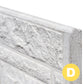 Concrete Fence Post Sky Range - 10x10x280cm Grey
