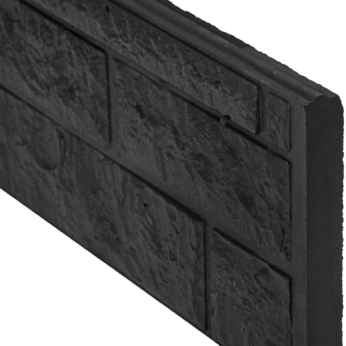 Rock Face Decorative Fence Panels 36cm - Treated