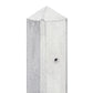 Extra Tall Jessel Fence Post Range - 10x10x308cm Grey