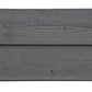 Feather Edge Decorative Fence Panels - Charcoal