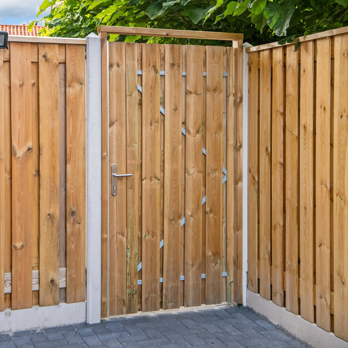 Pine Garden Fence Gate