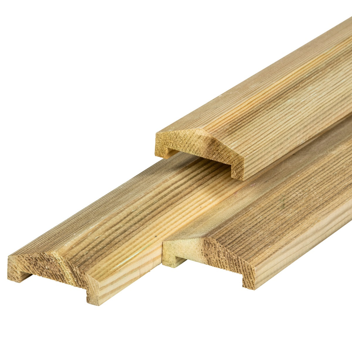 Pyramid Fence Panel Capping - Pine