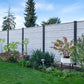 Rock Face Decorative Fence Panels 36cm - Grey