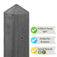 Jessel Concrete Fence Post Range - 10x10x280cm Charcoal