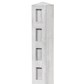 Concrete Post and Rail 13x13x120cm Grey