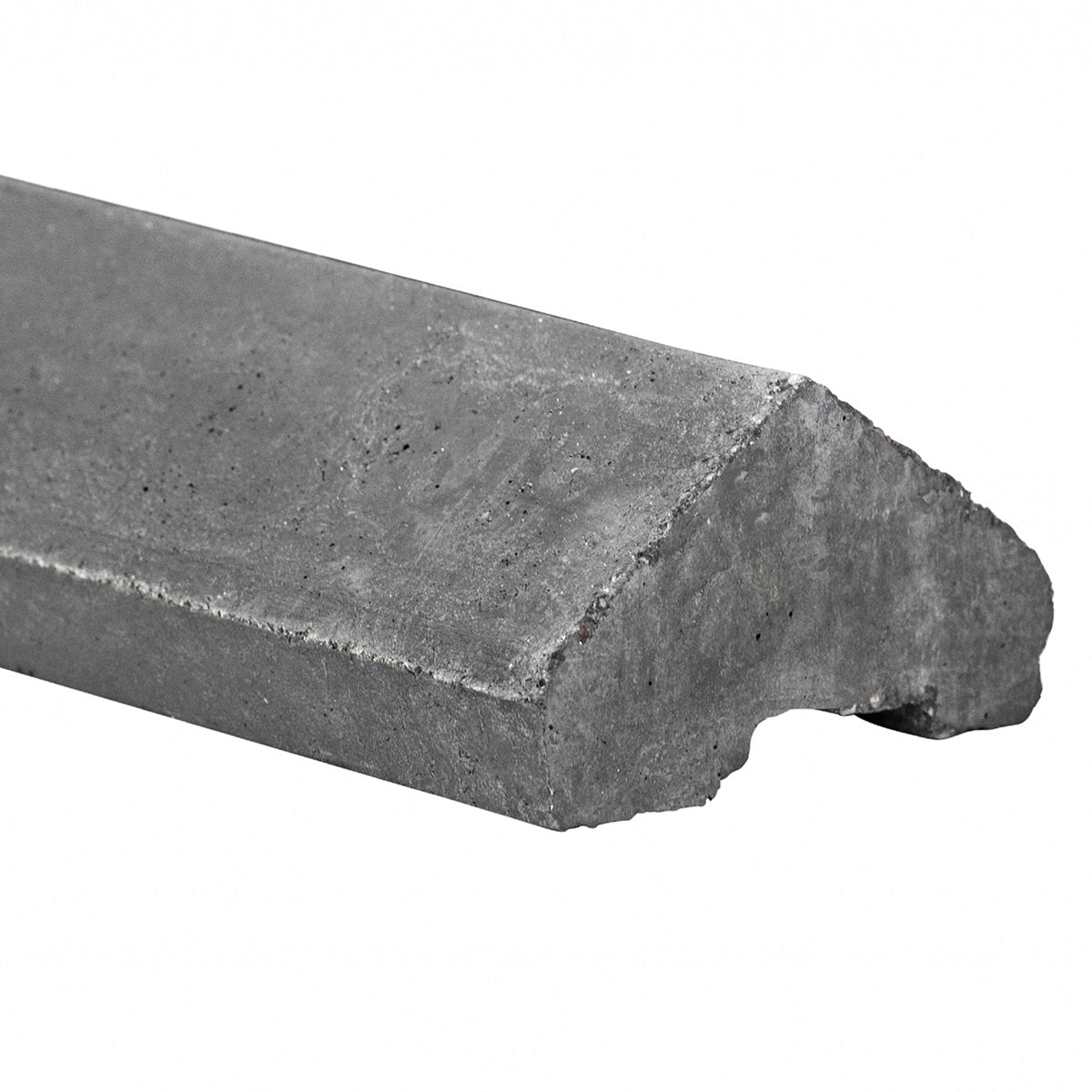 180cm Pyramid Fence Panel Capping Concrete Charcoal – Concrete Posts UK