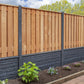 Rock Face Decorative Fence Panels 36cm - Treated