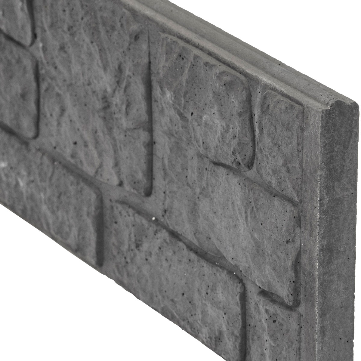 Roman Decorative Fence Panels 26cm - Charcoal