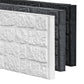 Roman Decorative Fence Panels 26cm - Grey