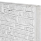 Rustic Decorative Fence Panels 36cm - Grey