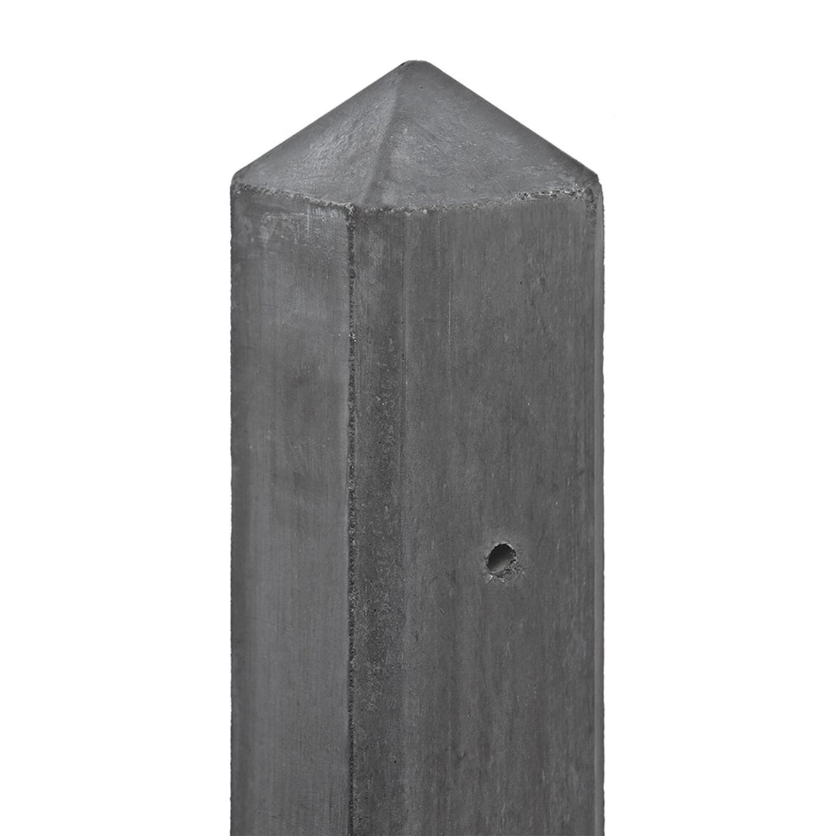 Concrete Fence Post Sky Range - 10x10x280cm Charcoal