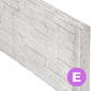 Slate Concrete Decorative Fence Boards 36cm - Grey