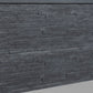 Slate Concrete Decorative Fence Boards 26cm - Charcoal