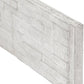 Slate Concrete Decorative Fence Boards 36cm - Grey