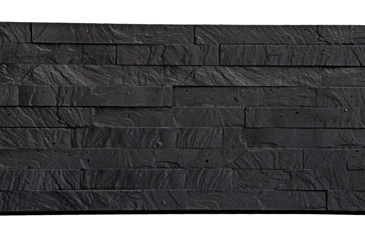 Slate Concrete Decorative Fence Boards 36cm - Treated