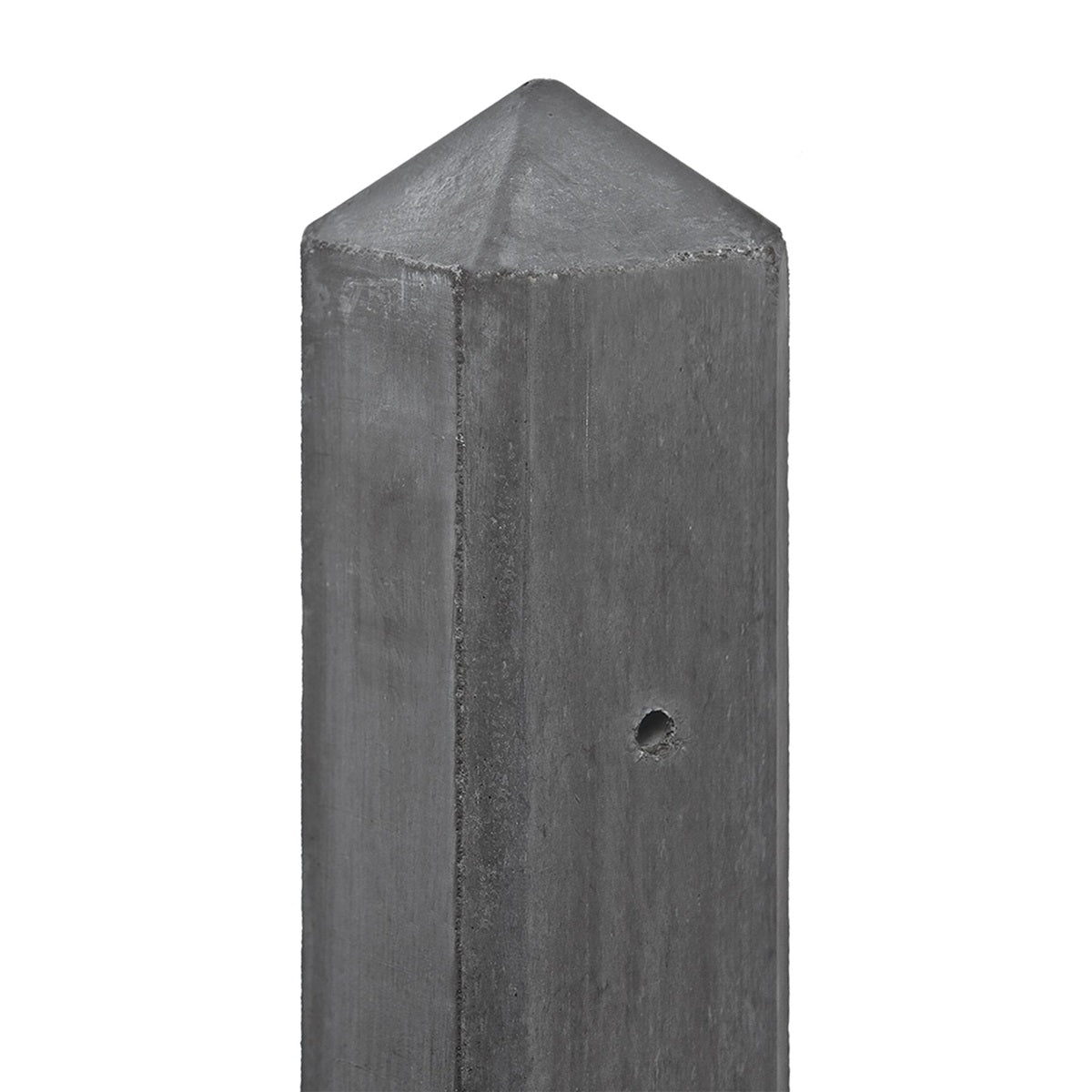 Jessel Concrete Fence Post Range - 10x10x280cm Charcoal