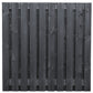 Stuttgart Fence Panel Black H180xW180cm - Double Sided